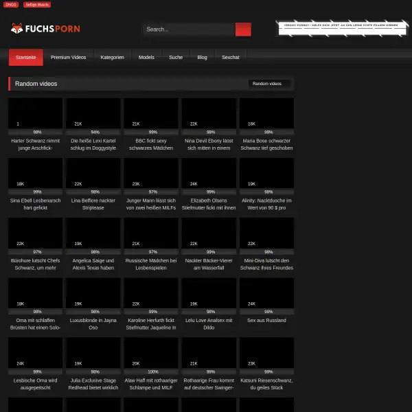 Deutsche Pornos ohne Limit & in voller Länge